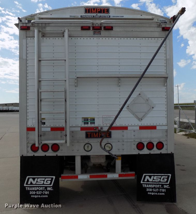 image for item DG2433 2015 Timpte Super Hopper T5062S double hopper bottom grain trailer