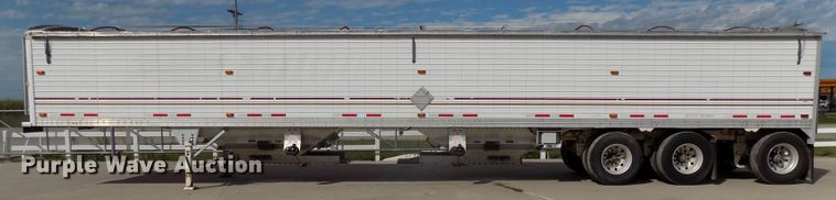 image for item DG2433 2015 Timpte Super Hopper T5062S double hopper bottom grain trailer