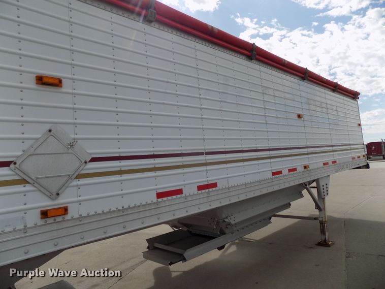 image for item DG2433 2015 Timpte Super Hopper T5062S double hopper bottom grain trailer