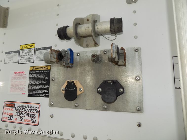 image for item DG2433 2015 Timpte Super Hopper T5062S double hopper bottom grain trailer