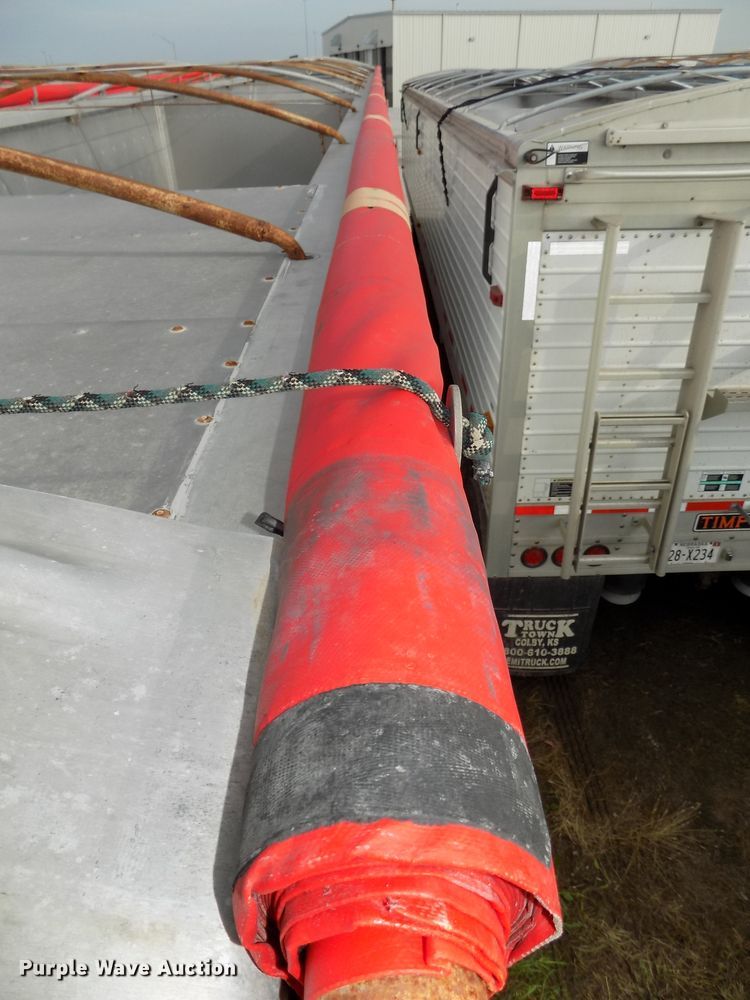 image for item DG2433 2015 Timpte Super Hopper T5062S double hopper bottom grain trailer