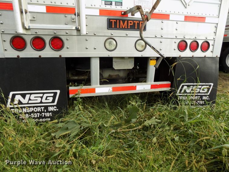 image for item DG2433 2015 Timpte Super Hopper T5062S double hopper bottom grain trailer
