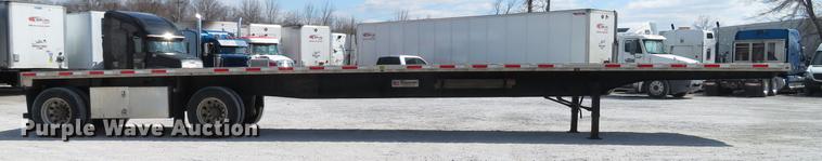 image for item DG3920 2015 Transcraft Eagle II flatbed trailer