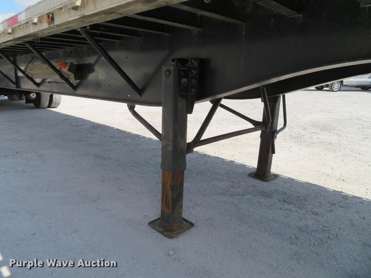 image for item DG3920 2015 Transcraft Eagle II flatbed trailer