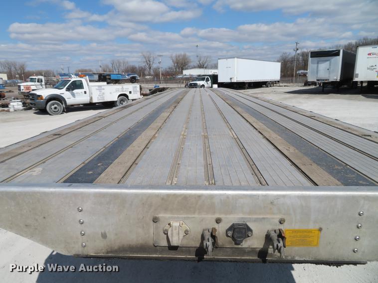 image for item DG3920 2015 Transcraft Eagle II flatbed trailer