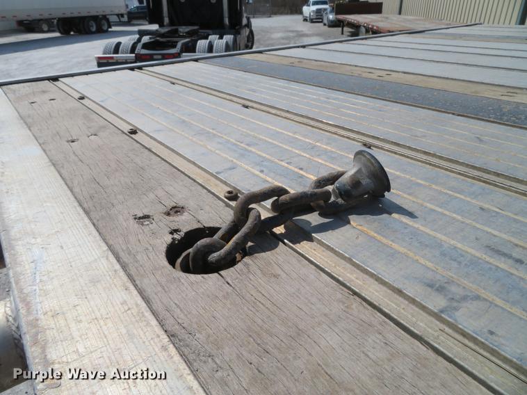image for item DG3920 2015 Transcraft Eagle II flatbed trailer