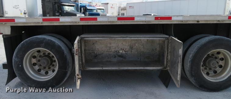 image for item DG3920 2015 Transcraft Eagle II flatbed trailer
