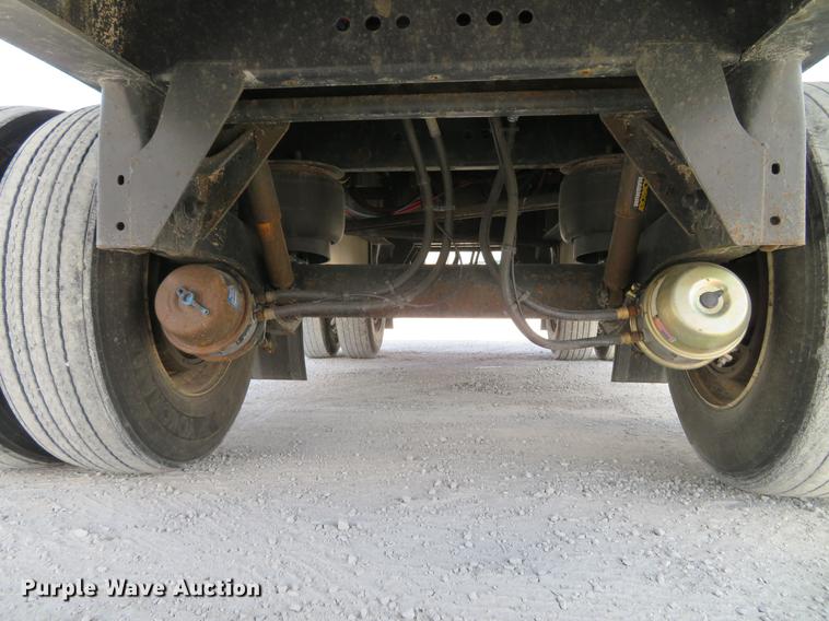 image for item DG3920 2015 Transcraft Eagle II flatbed trailer