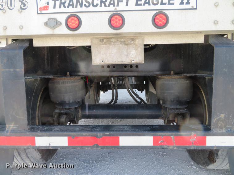 image for item DG3920 2015 Transcraft Eagle II flatbed trailer