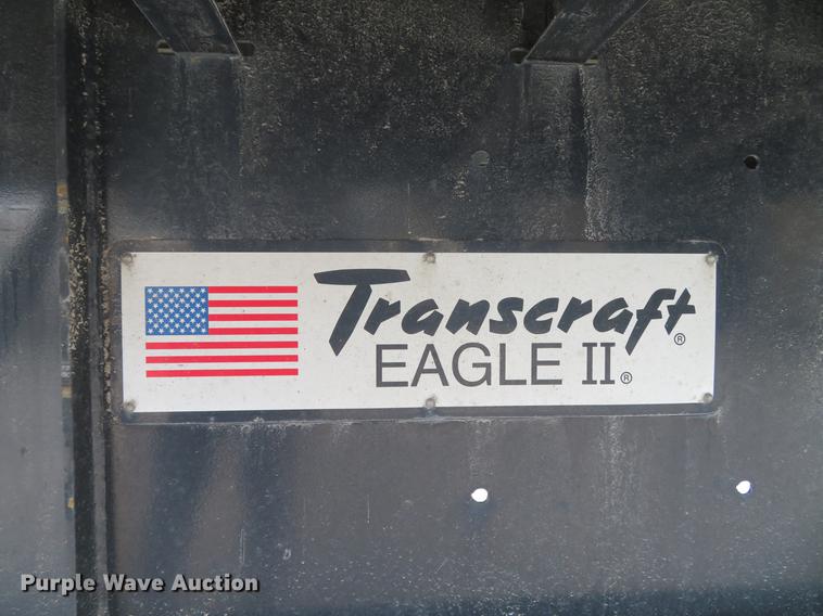 image for item DG3920 2015 Transcraft Eagle II flatbed trailer