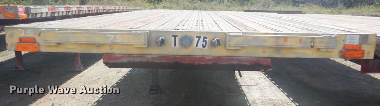 image for item DI2326 1998 Transcraft Eagle W2 flatbed trailer