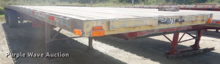 image for item DI2326 1998 Transcraft Eagle W2 flatbed trailer