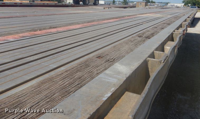 image for item DI2326 1998 Transcraft Eagle W2 flatbed trailer