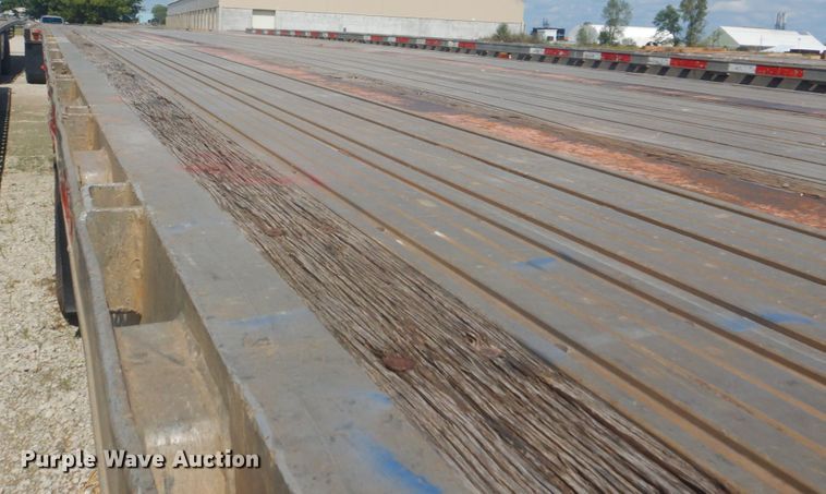 image for item DI2326 1998 Transcraft Eagle W2 flatbed trailer