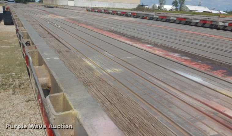 image for item DI2326 1998 Transcraft Eagle W2 flatbed trailer