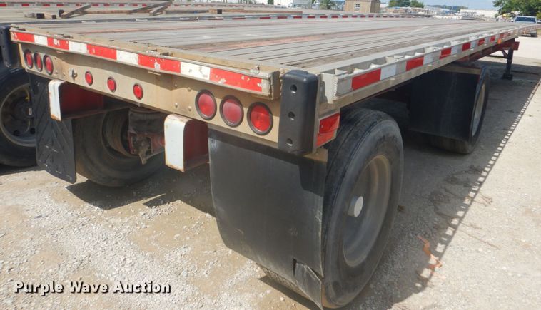image for item DI2327 2000 Transcraft Eagle W2 flatbed trailer