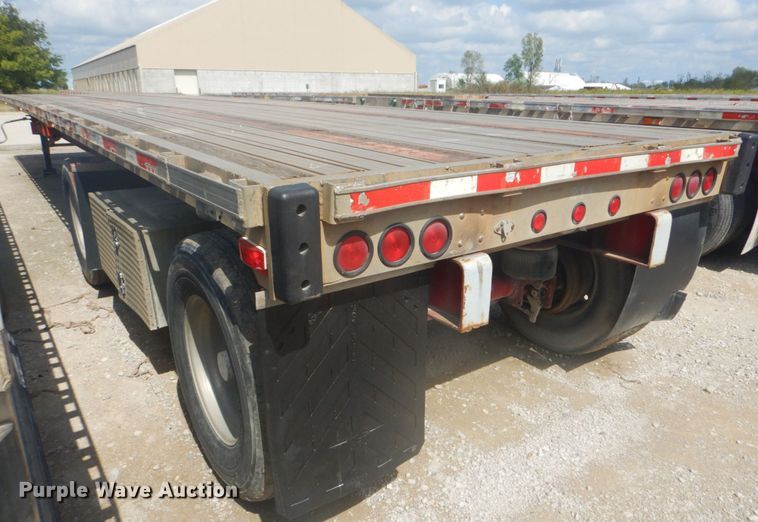 image for item DI2327 2000 Transcraft Eagle W2 flatbed trailer