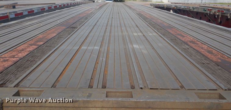 image for item DI2327 2000 Transcraft Eagle W2 flatbed trailer