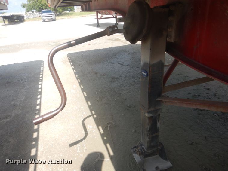 image for item DI2327 2000 Transcraft Eagle W2 flatbed trailer