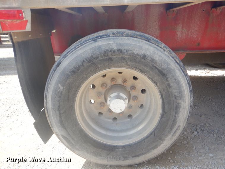 image for item DI2327 2000 Transcraft Eagle W2 flatbed trailer