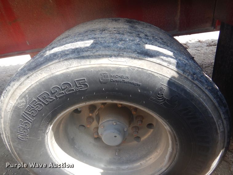 image for item DI2327 2000 Transcraft Eagle W2 flatbed trailer