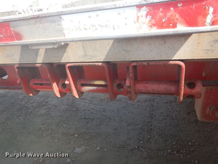 image for item DI2327 2000 Transcraft Eagle W2 flatbed trailer