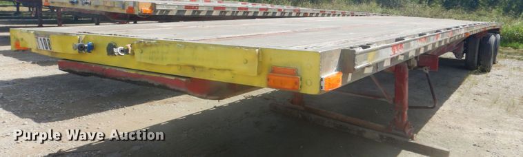 image for item DI2328 1998 Transcraft Eagle W2 flatbed trailer