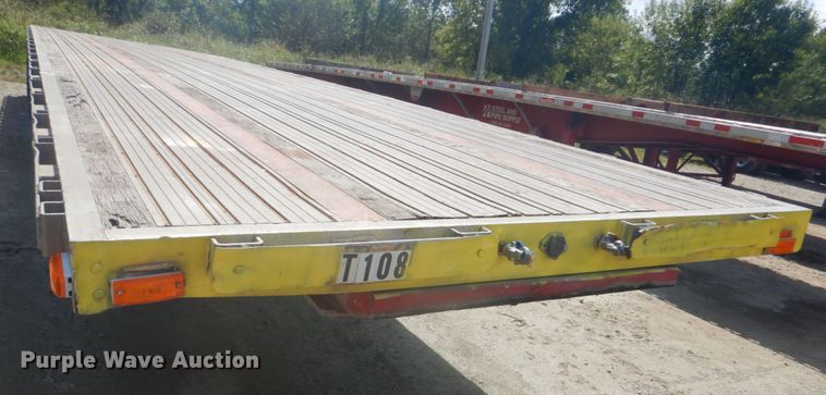 image for item DI2328 1998 Transcraft Eagle W2 flatbed trailer