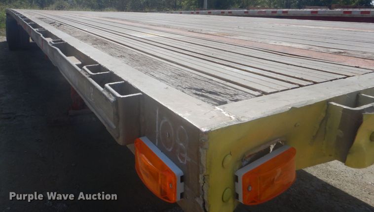 image for item DI2328 1998 Transcraft Eagle W2 flatbed trailer