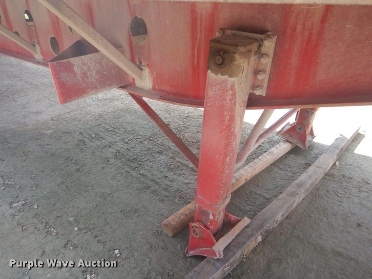 image for item DI2328 1998 Transcraft Eagle W2 flatbed trailer