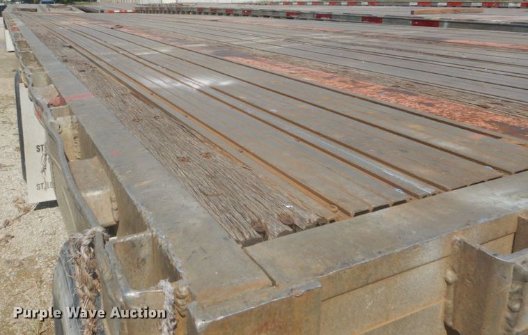 image for item DI2328 1998 Transcraft Eagle W2 flatbed trailer