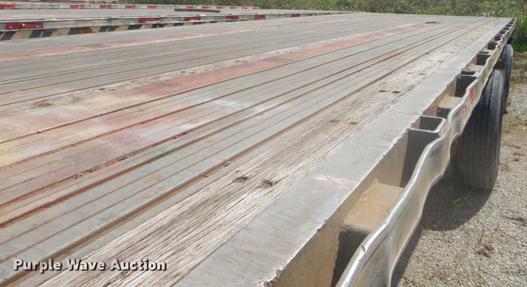 image for item DI2328 1998 Transcraft Eagle W2 flatbed trailer