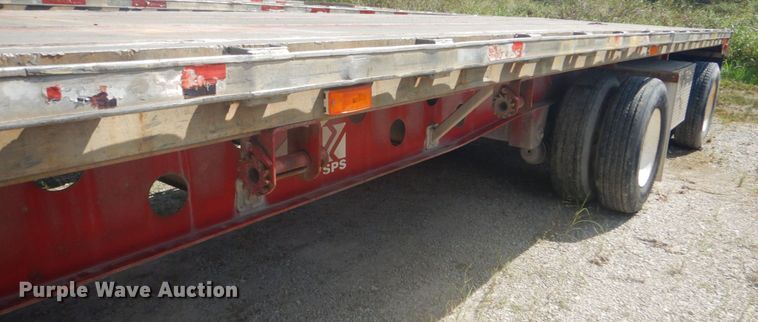 image for item DI2328 1998 Transcraft Eagle W2 flatbed trailer
