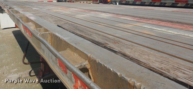 image for item DI2328 1998 Transcraft Eagle W2 flatbed trailer