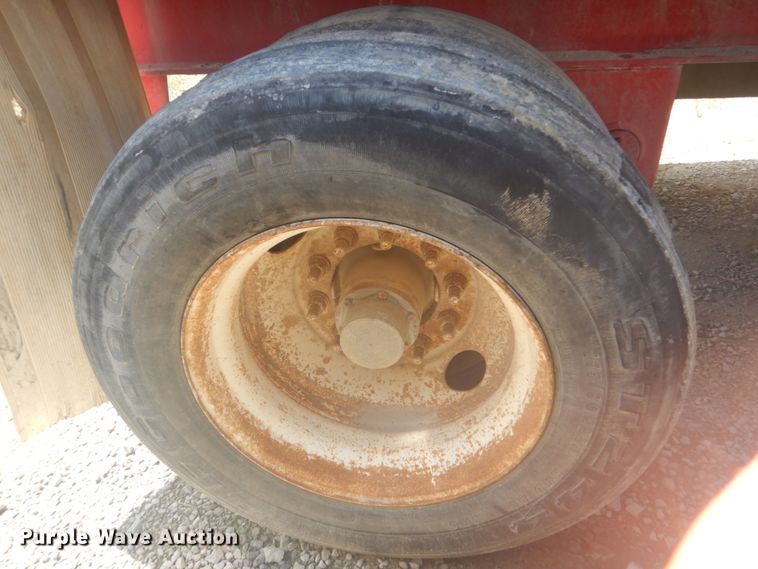 image for item DI2328 1998 Transcraft Eagle W2 flatbed trailer