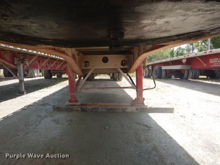 image for item DI2328 1998 Transcraft Eagle W2 flatbed trailer