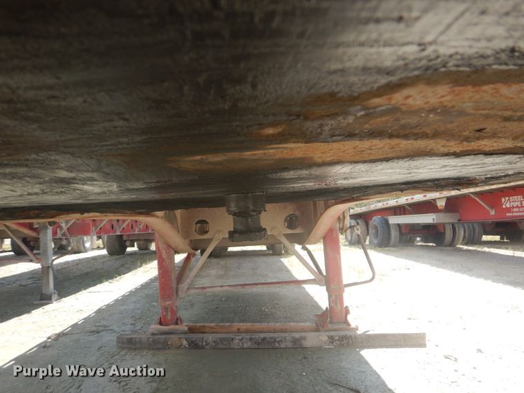 image for item DI2328 1998 Transcraft Eagle W2 flatbed trailer