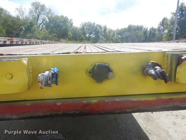image for item DI2328 1998 Transcraft Eagle W2 flatbed trailer