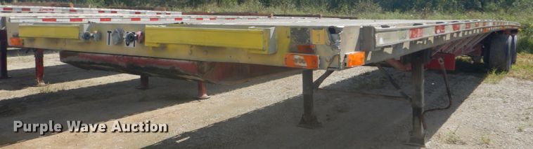 image for item DI2329 1998 Transcraft Eagle W2 flatbed trailer