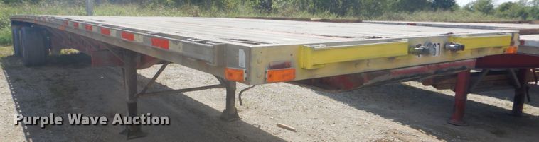 image for item DI2329 1998 Transcraft Eagle W2 flatbed trailer