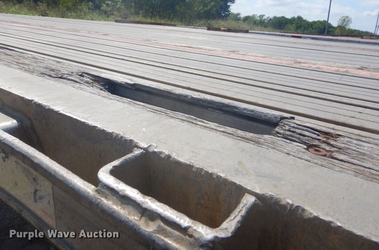 image for item DI2329 1998 Transcraft Eagle W2 flatbed trailer