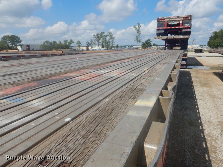 image for item DI2329 1998 Transcraft Eagle W2 flatbed trailer