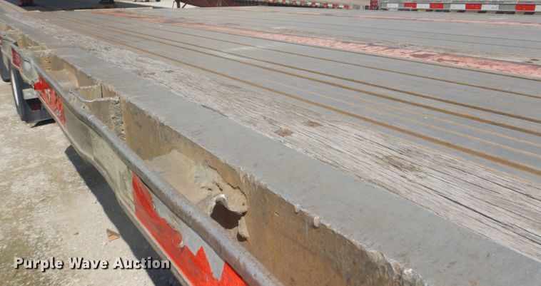 image for item DI2329 1998 Transcraft Eagle W2 flatbed trailer