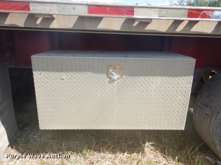 image for item DI2329 1998 Transcraft Eagle W2 flatbed trailer