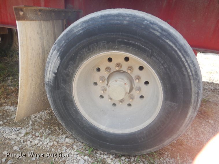 image for item DI2329 1998 Transcraft Eagle W2 flatbed trailer