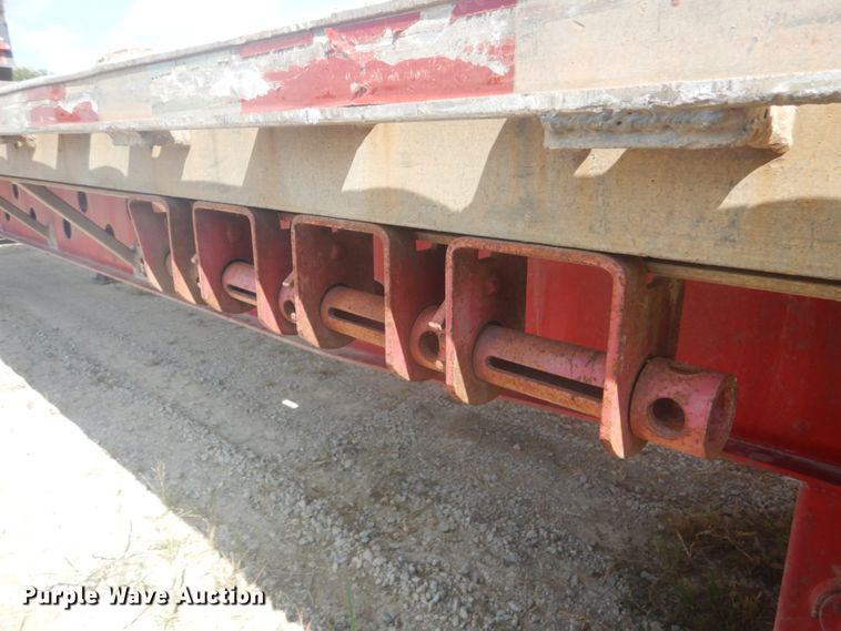 image for item DI2329 1998 Transcraft Eagle W2 flatbed trailer