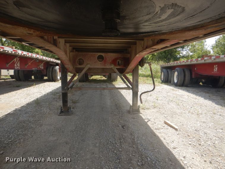 image for item DI2329 1998 Transcraft Eagle W2 flatbed trailer