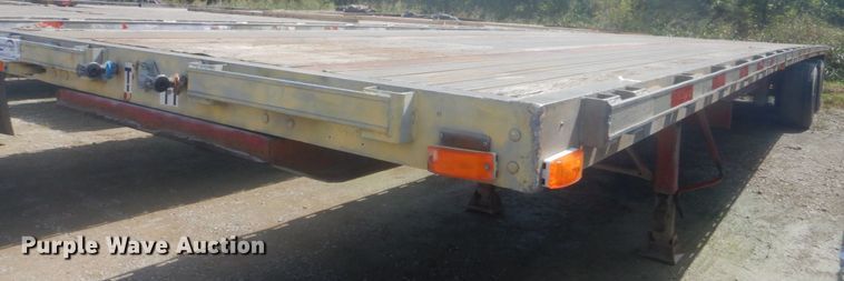 image for item DI2344 1998 Transcraft Eagle W2 flatbed trailer