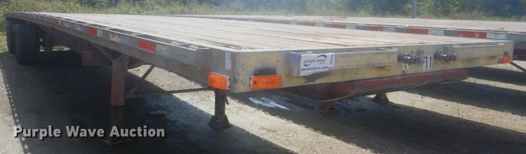 image for item DI2344 1998 Transcraft Eagle W2 flatbed trailer