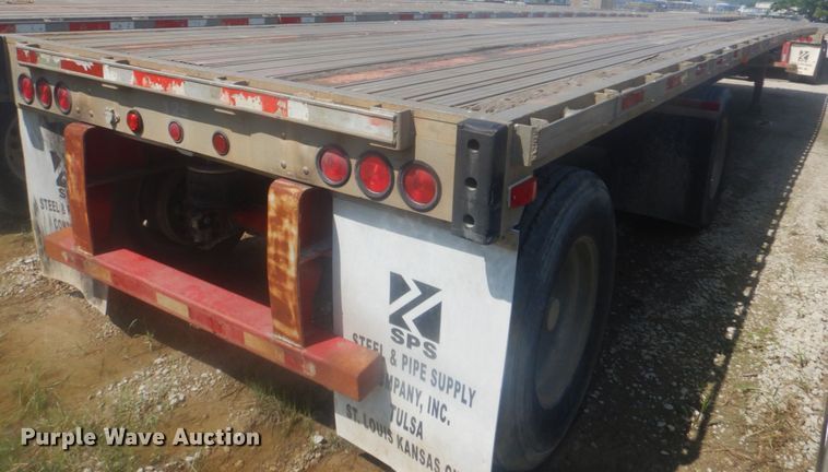 image for item DI2344 1998 Transcraft Eagle W2 flatbed trailer